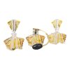 Art Deco Parfum Flesjes Boudoir Set Kristal Ernst Buder Art Deco Parfum Flesjes Boudoir Set Kristal Ernst Buder