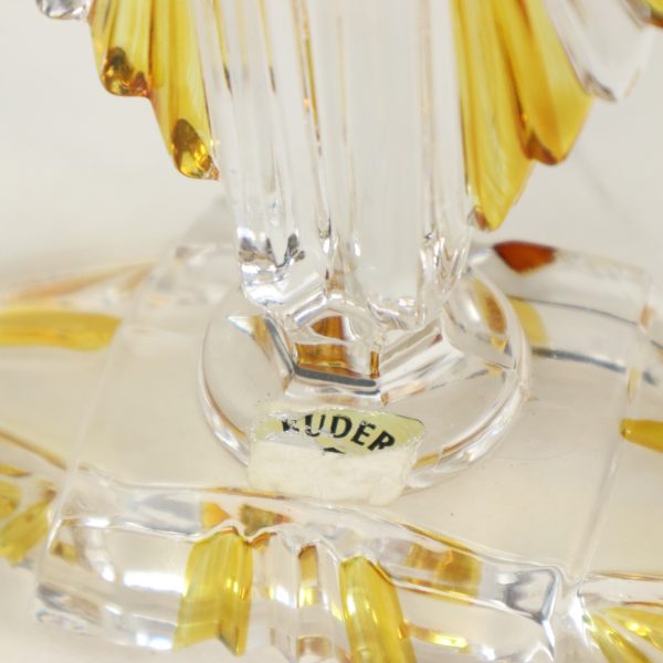 Art Deco Parfum Flesjes Boudoir Set Kristal Ernst Buder Art Deco Parfum Flesjes Boudoir Set Kristal Ernst Buder
