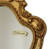 Kleine Deknudt Kuifspiegel Bladgoud Verguld Barok Stijl 45cm
