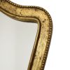 Kleine Franse Kuifspiegel Bladgoud Verguld Barok Stijl 44,5cm