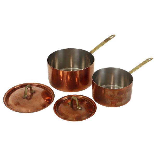 Set van 2 Koperen Steelpannen Paul Revere Limited Edition Set van 2 Koperen Steelpannen Paul Revere Limited Edition