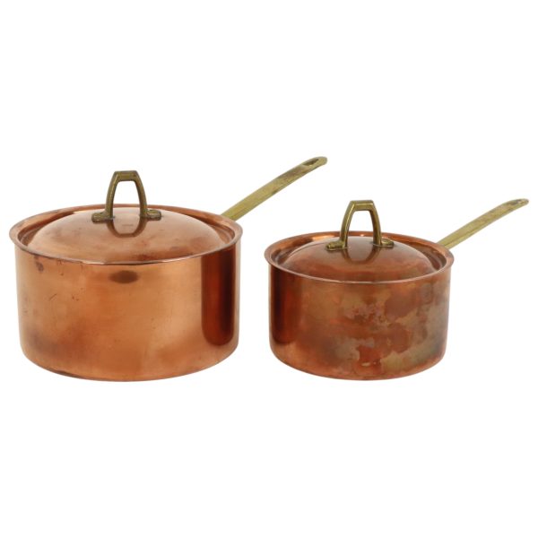 Set van 2 Koperen Steelpannen Paul Revere Limited Edition Set van 2 Koperen Steelpannen Paul Revere Limited Edition
