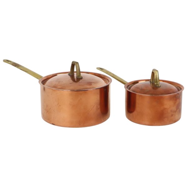 Set van 2 Koperen Steelpannen Paul Revere Limited Edition Set van 2 Koperen Steelpannen Paul Revere Limited Edition