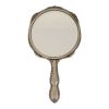 Art Nouveau Stijl Handspiegel Metal Blanc Frankrijk Art Nouveau Stijl Handspiegel Metal Blanc Frankrijk