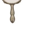 Art Nouveau Stijl Handspiegel Metal Blanc Frankrijk Art Nouveau Stijl Handspiegel Metal Blanc Frankrijk