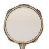 Art Nouveau Stijl Handspiegel Metal Blanc Frankrijk Art Nouveau Stijl Handspiegel Metal Blanc Frankrijk