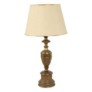 Grote Messing Tafellamp Klassieke Stijl Frankrijk Empire 59cm