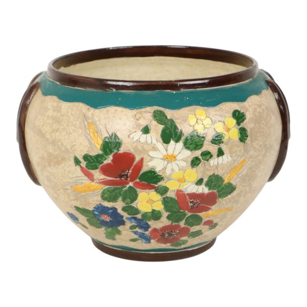 Art Nouveau Bloempot Cache Pot Jerome Massier Vallauris ca1900 Art Nouveau Bloempot Cache Pot Jerome Massier Vallauris ca1900