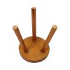 Vintage Houten Driepoot Kruk Melkkruk Rustieke Stijl